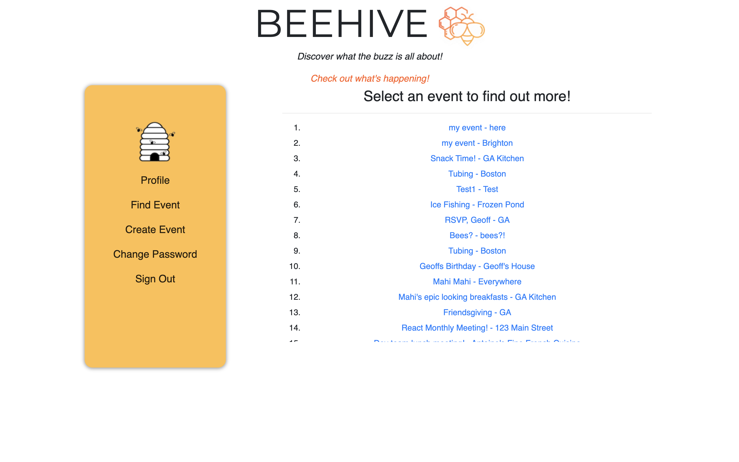 Bee Hive
